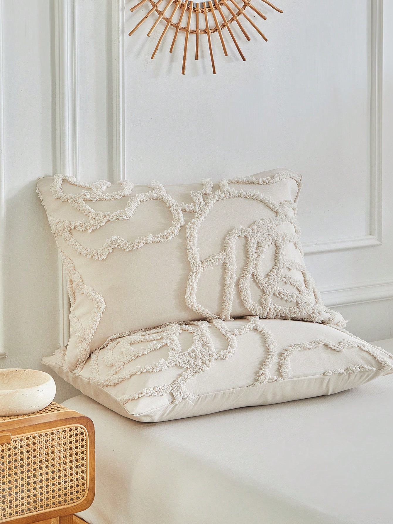 Tufted Duvet Cover Set