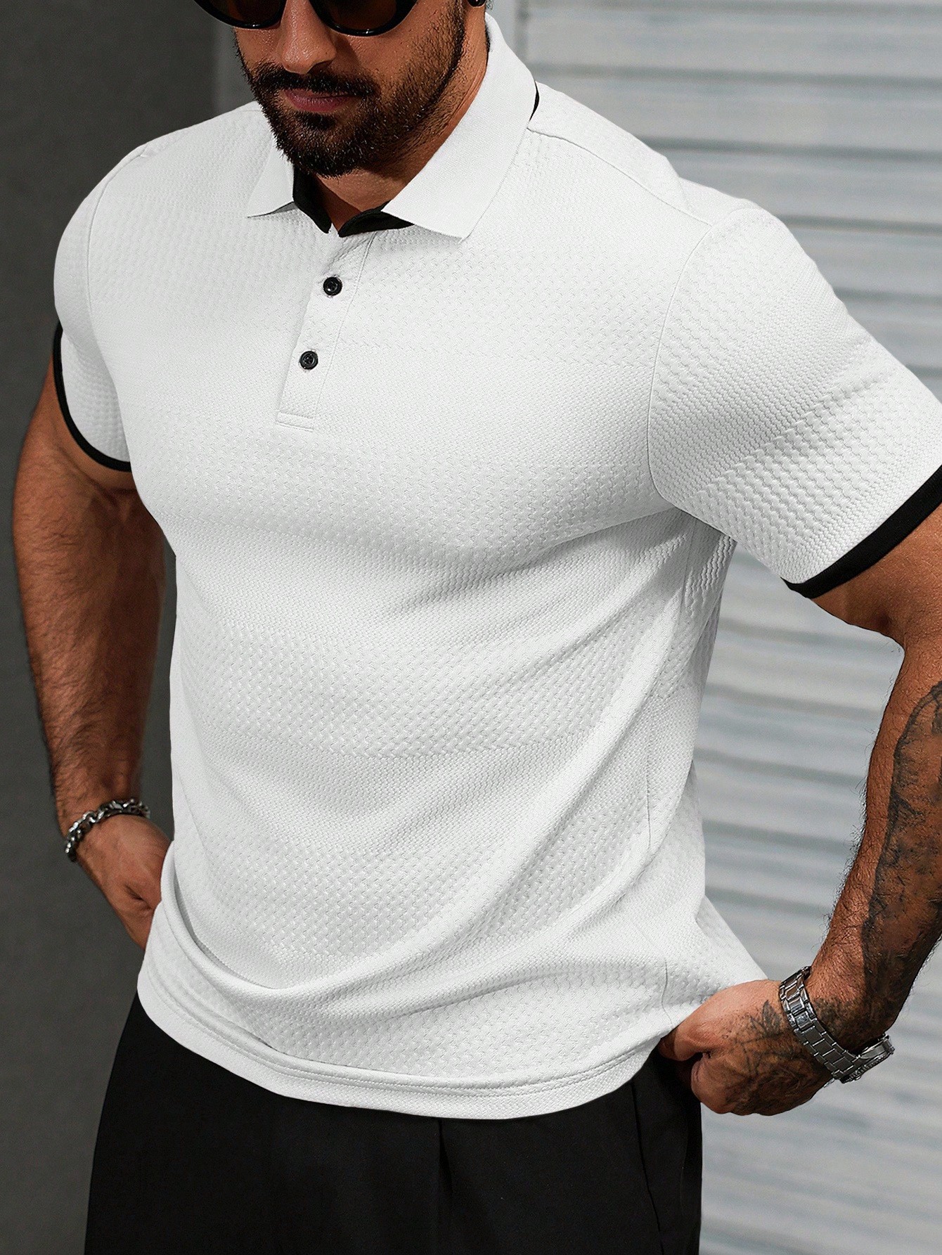 Contrast Trim Polo