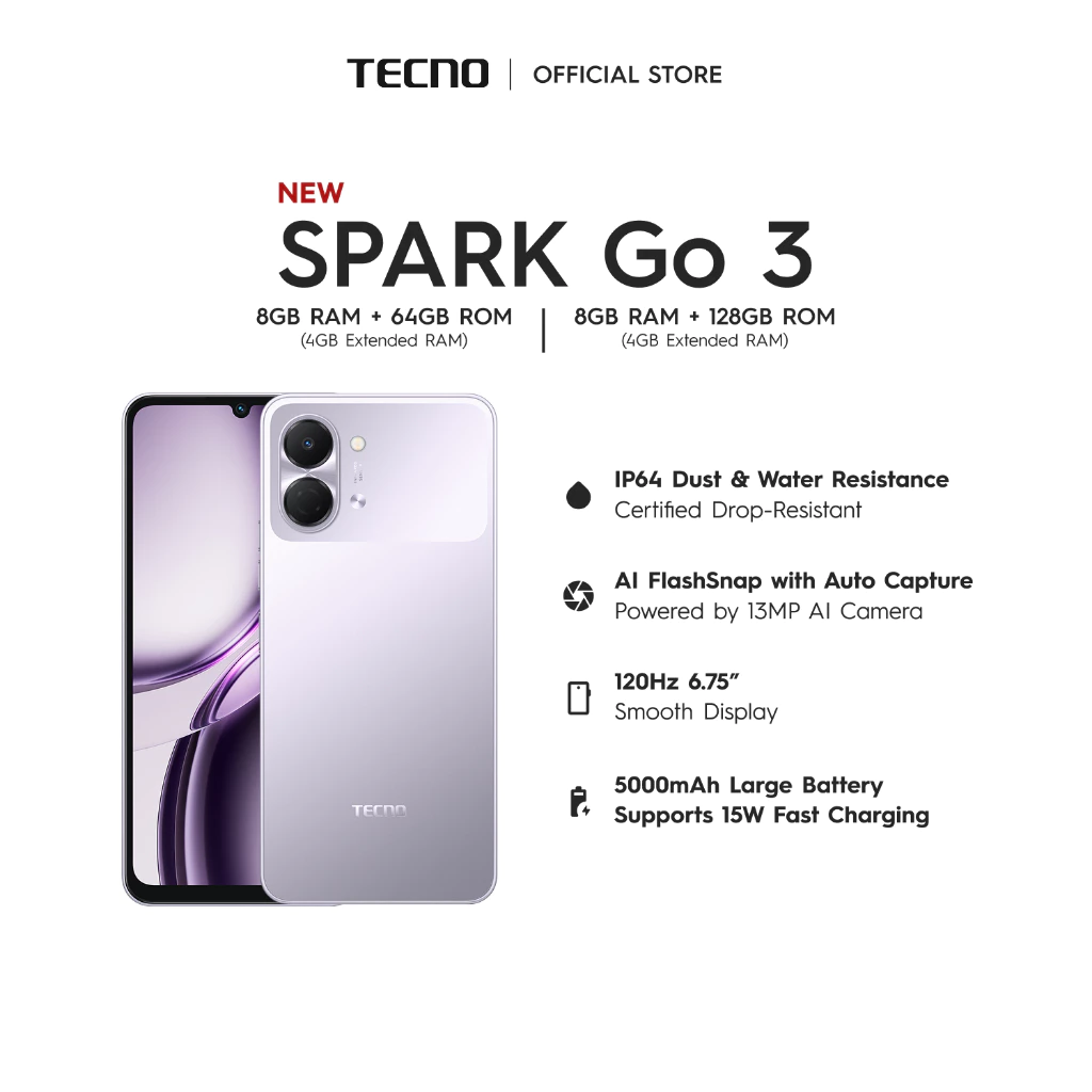 TECNO SPARK GO 3
